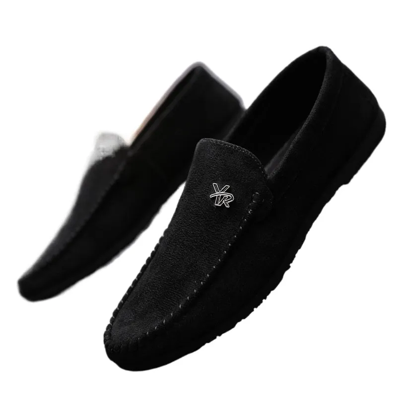 2024 Lightweight Waterproof Boys Men's Loafu Doudou Shoes Men's New Spirit Guy Business Breathable Casual Spring