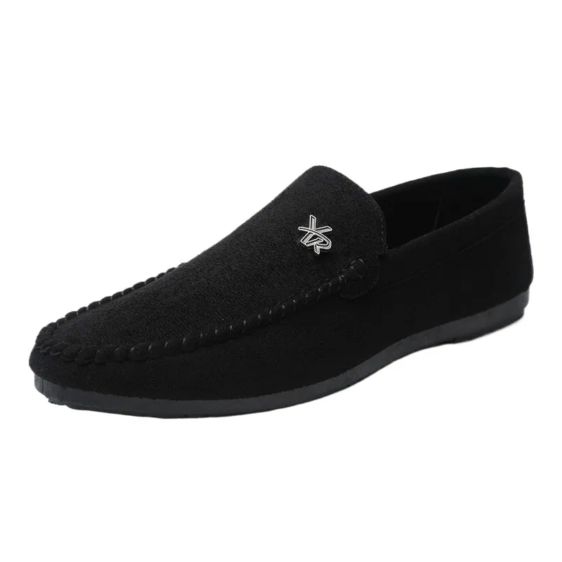 2024 Lightweight Waterproof Boys Men's Loafu Doudou Shoes Men's New Spirit Guy Business Breathable Casual Spring