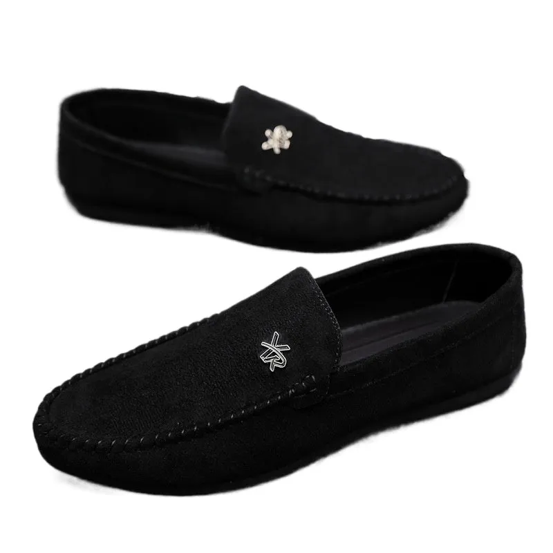 2024 Lightweight Waterproof Boys Men's Loafu Doudou Shoes Men's New Spirit Guy Business Breathable Casual Spring