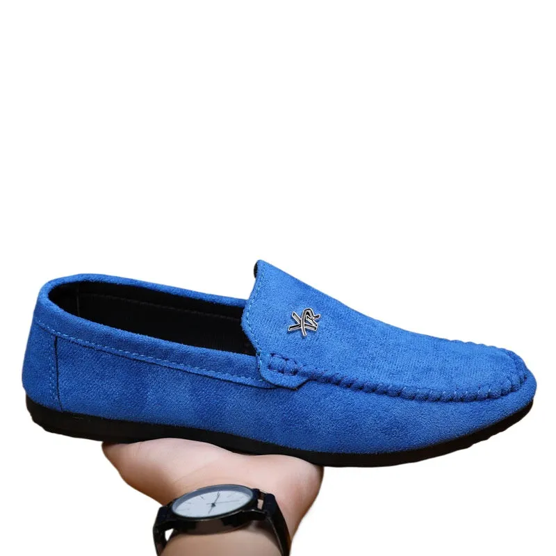 2024 Lightweight Waterproof Boys Men's Loafu Doudou Shoes Men's New Spirit Guy Business Breathable Casual Spring