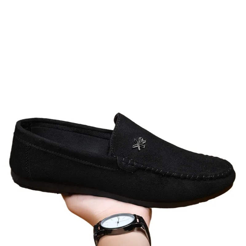 2024 Lightweight Waterproof Boys Men's Loafu Doudou Shoes Men's New Spirit Guy Business Breathable Casual Spring