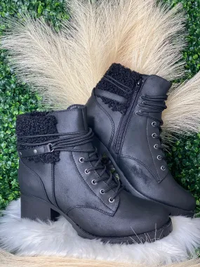 Black Olivia Jasper Booties