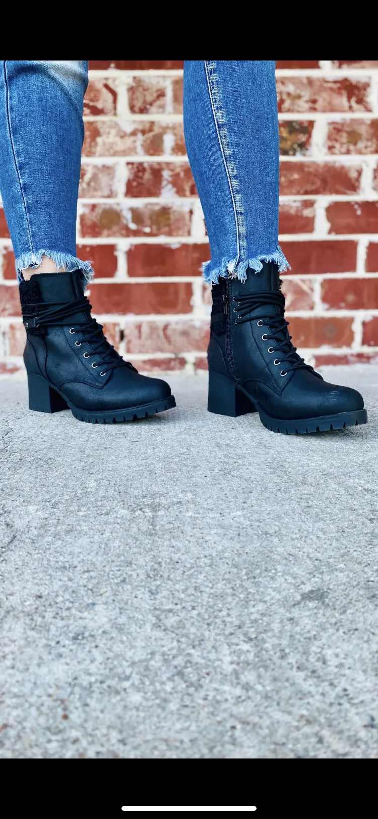 Black Olivia Jasper Booties
