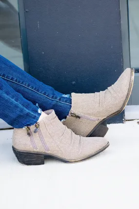 Blowfish Wander Bootie- Lt. Taupe