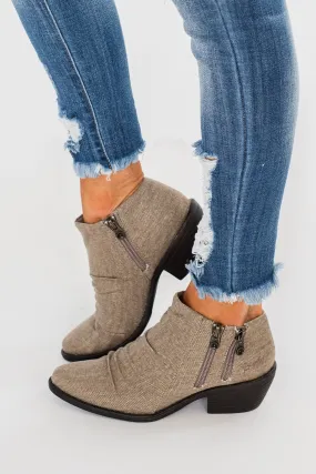 Blowfish Wander Booties- Bronze