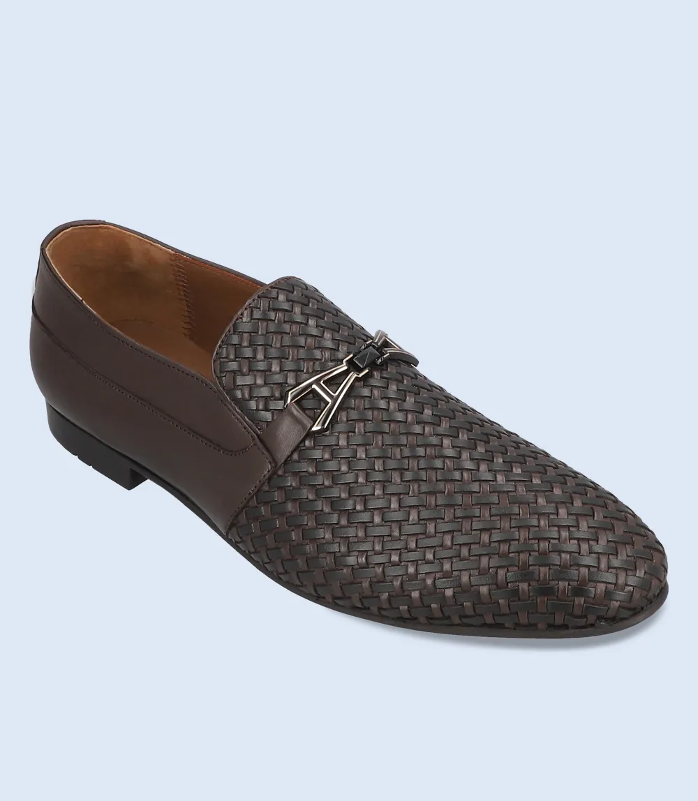 BM6689-COFFEE-Men Slip On