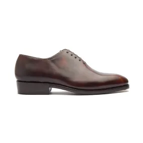 Constance-X, True Seamless Whole-Cut, Hand Welted - Chestnut Museum Calf