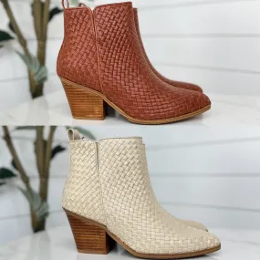 Corky Out On the Town Faux Leather Booties - 2 colors!