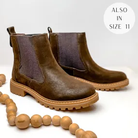 Corky's | To Be Honest Slip On Booties in Chocolate Brown