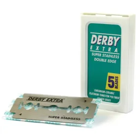 Derby Extra Super Stainless Double Edge- 5 Blades