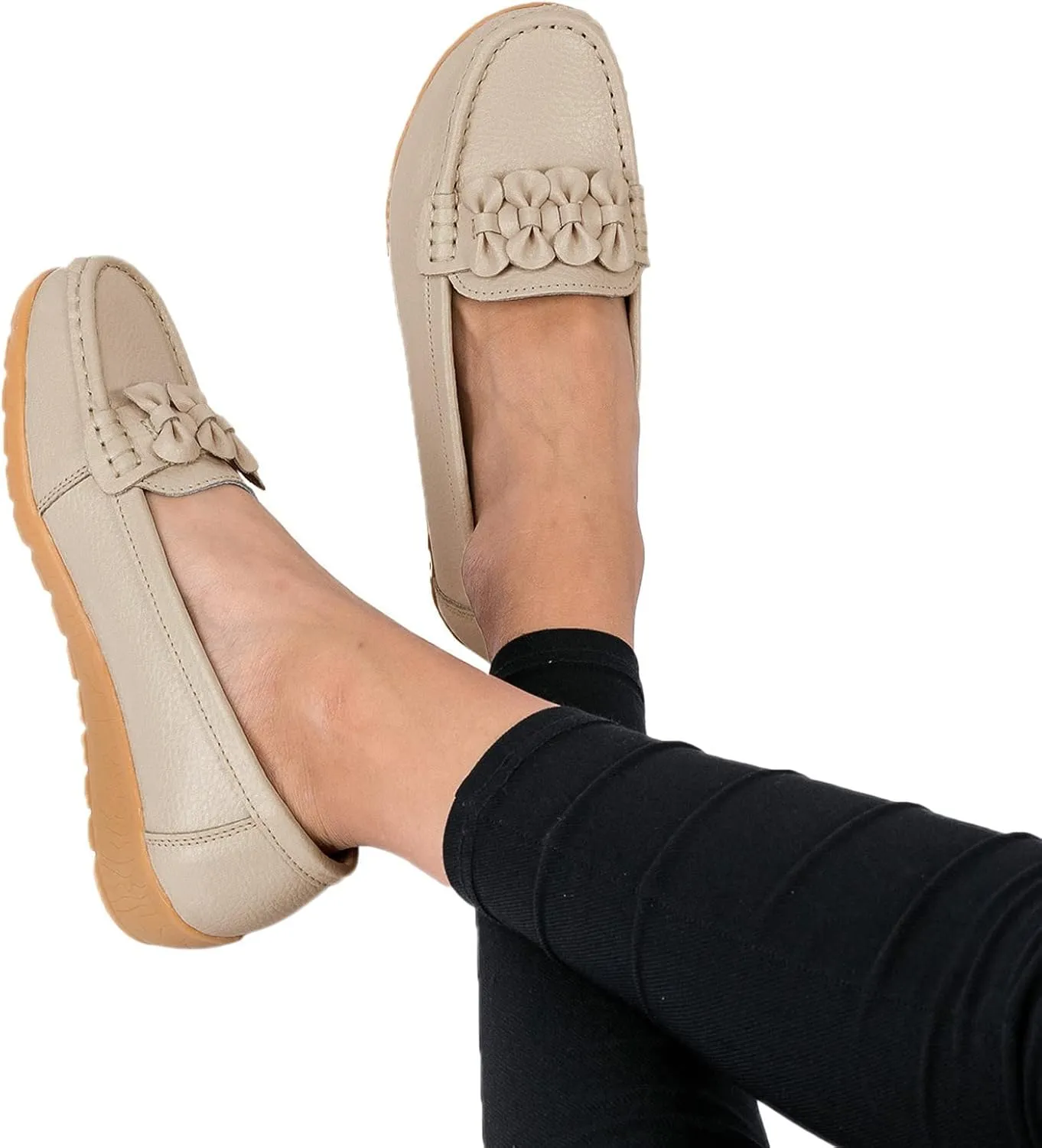 Dress Shoes for Women Business Casual Mens Loafers Loafers for Women CasualCover Heel Round Toe Christmas Tennis Shoes for Women Non Slip Work Shoes for Men
