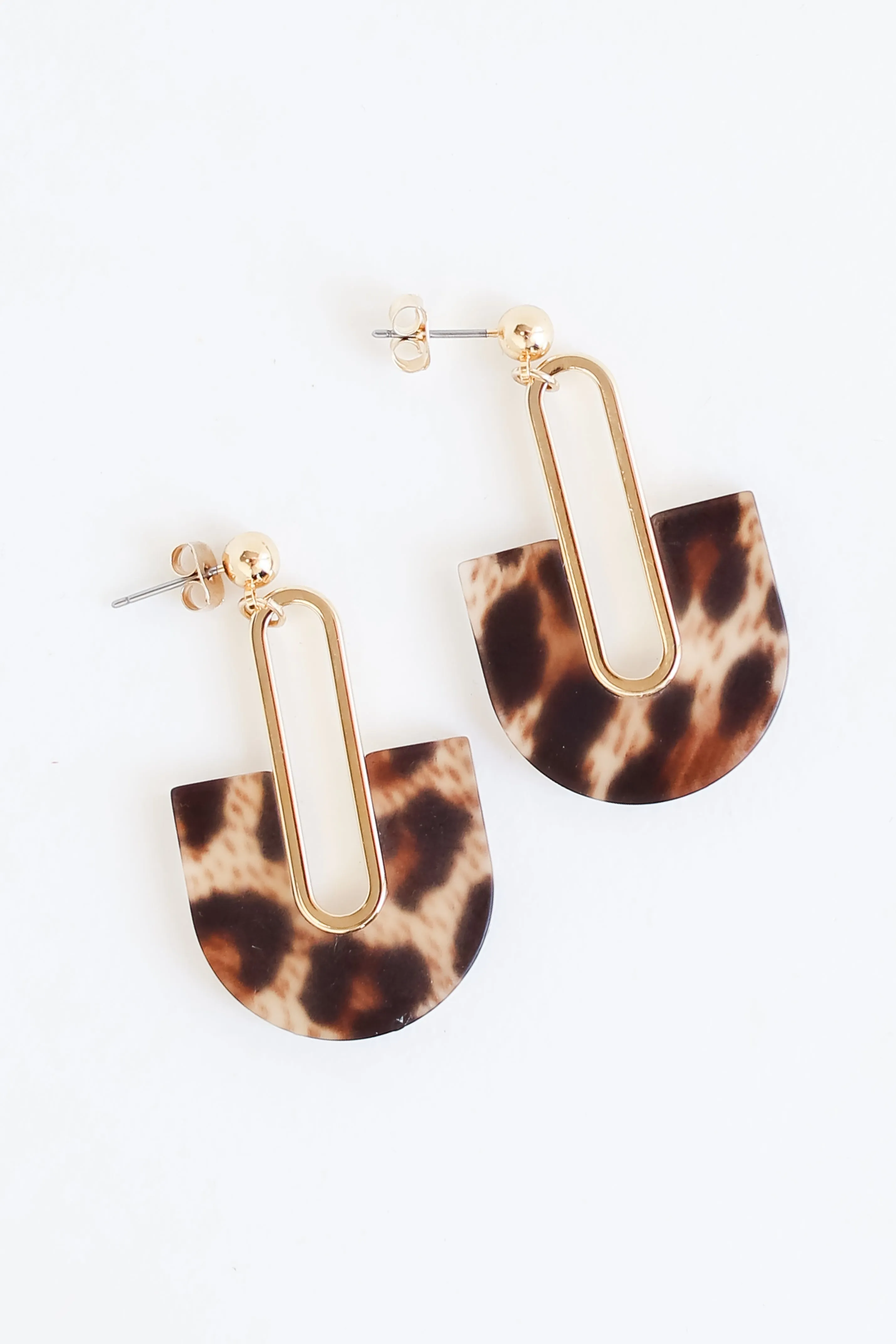 FINAL SALE - Angela Acrylic Statement Earrings