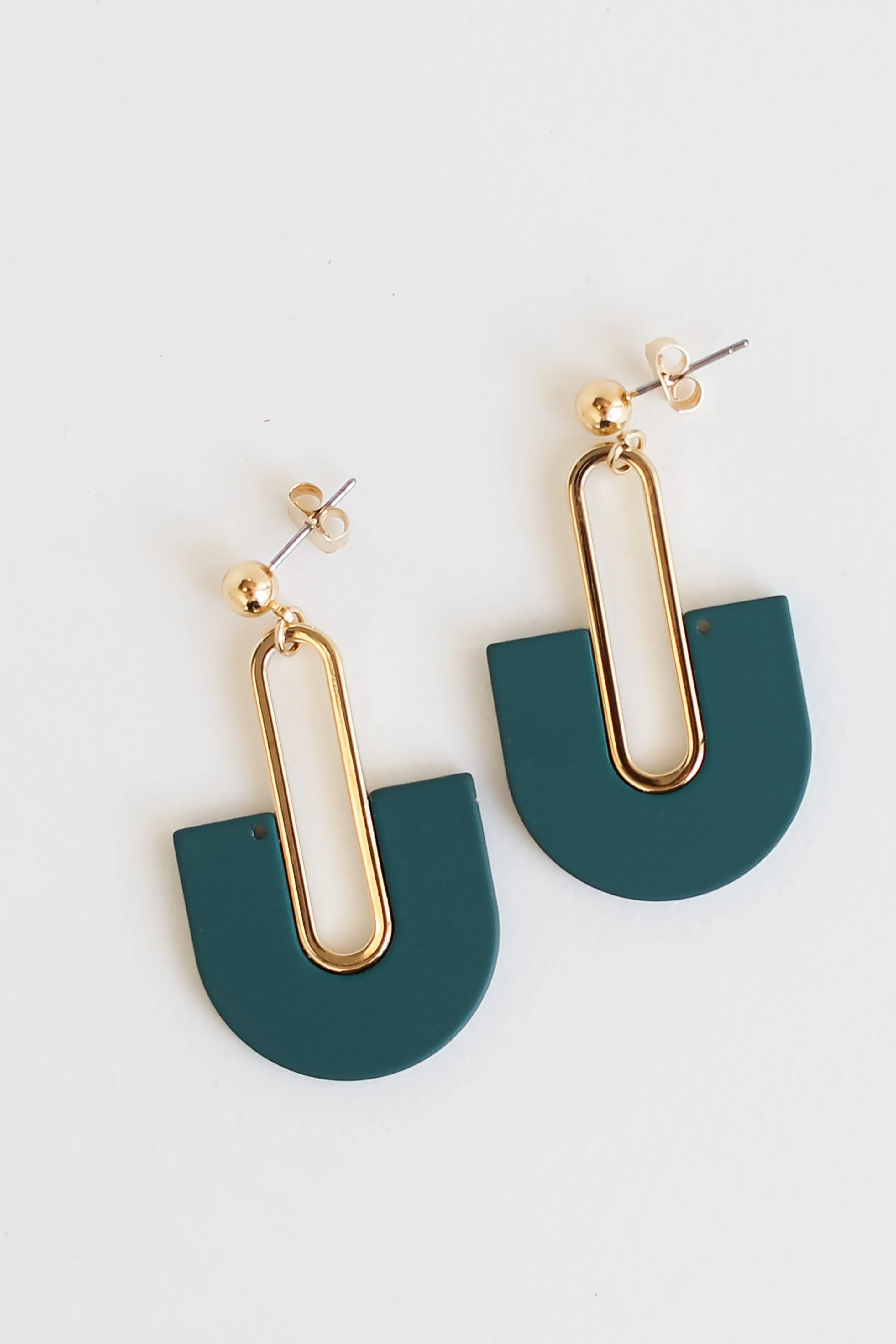 FINAL SALE - Angela Acrylic Statement Earrings