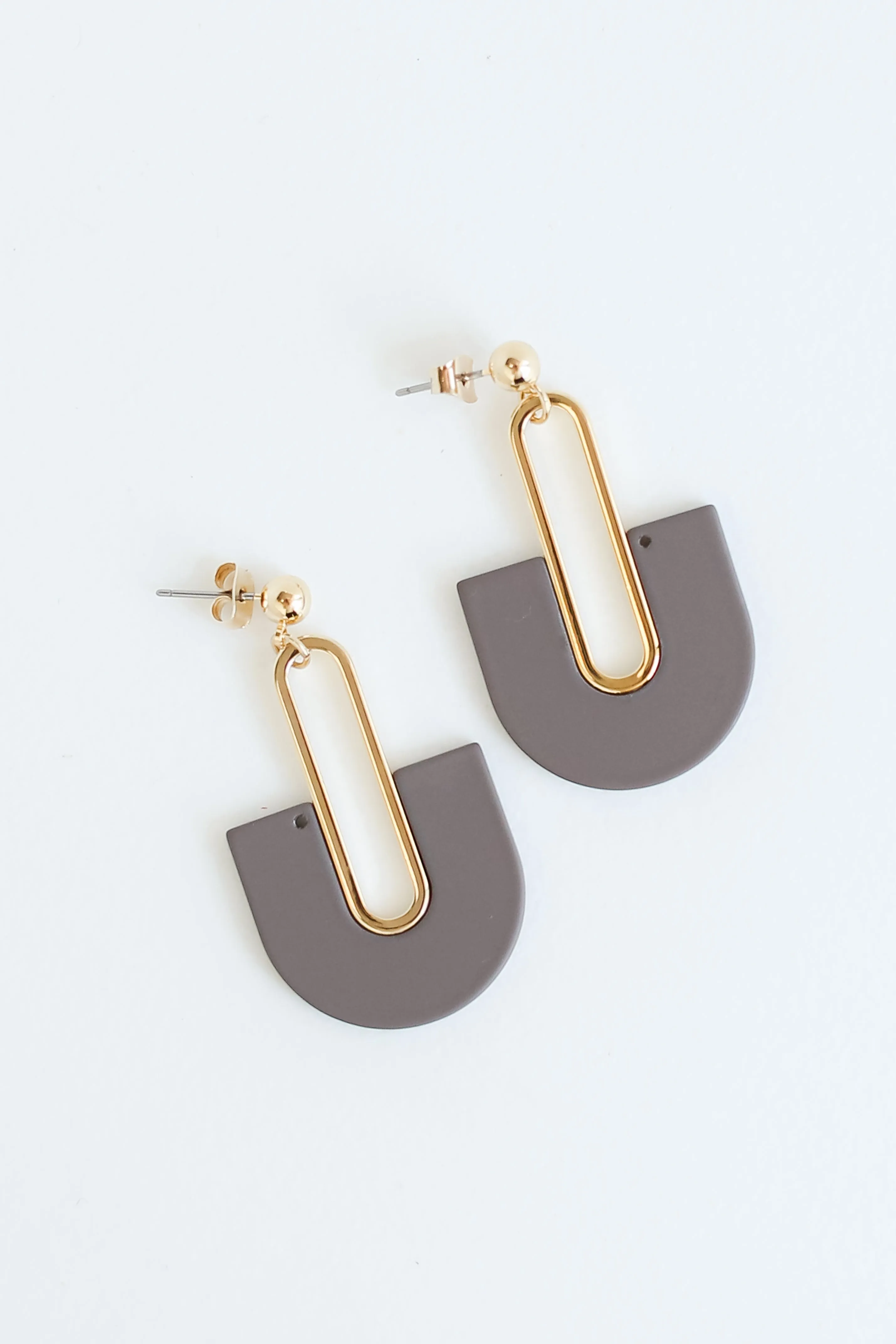 FINAL SALE - Angela Acrylic Statement Earrings