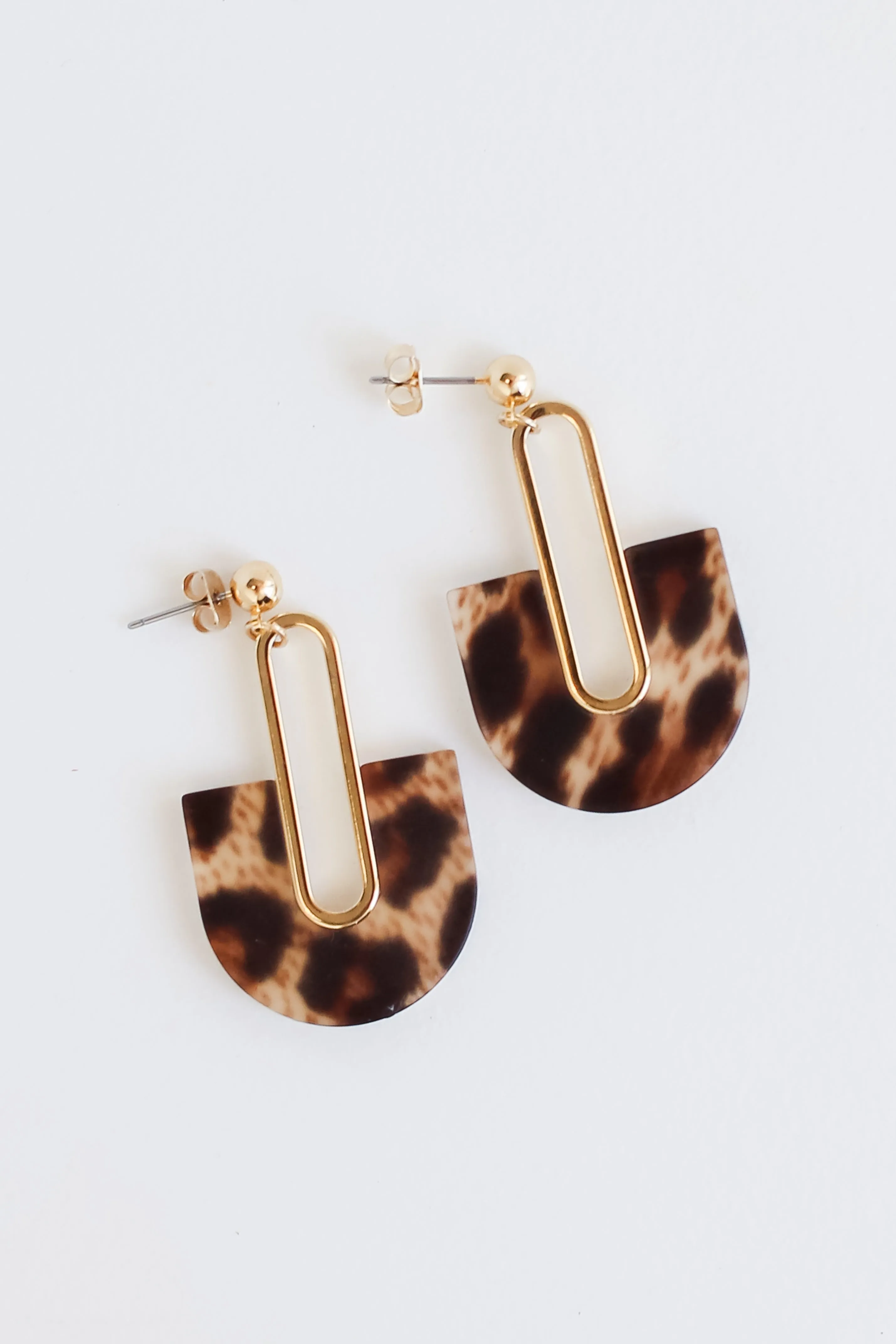 FINAL SALE - Angela Acrylic Statement Earrings