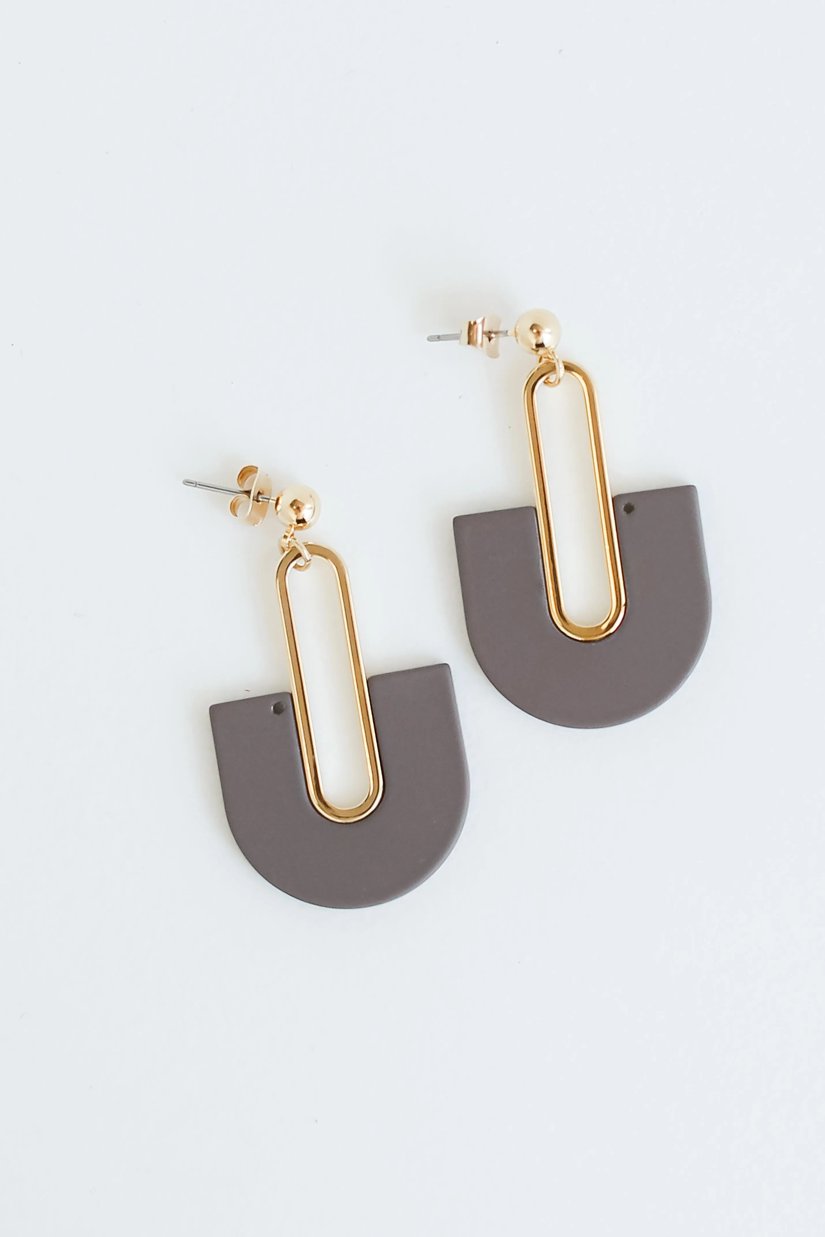 FINAL SALE - Angela Acrylic Statement Earrings