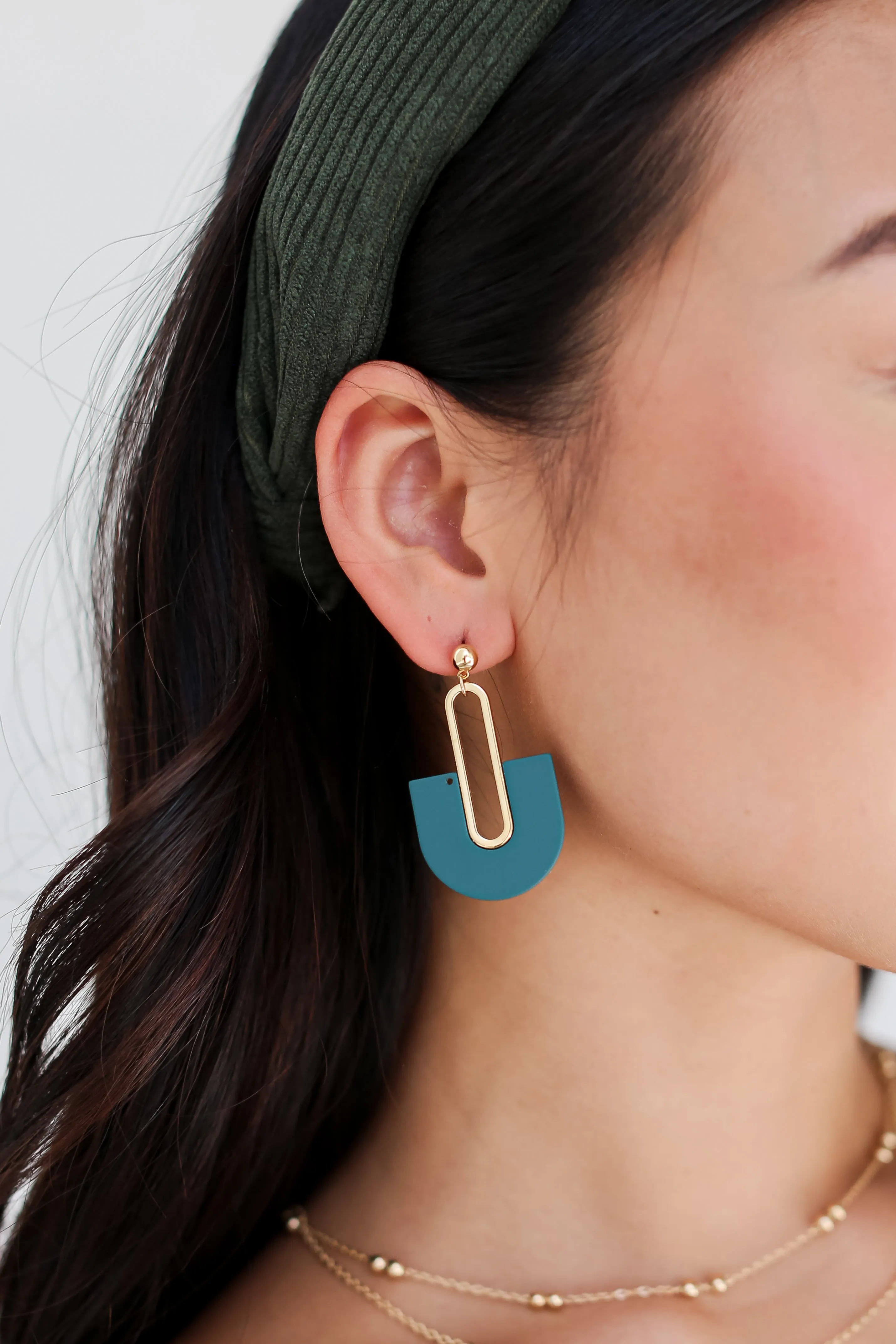 FINAL SALE - Angela Acrylic Statement Earrings
