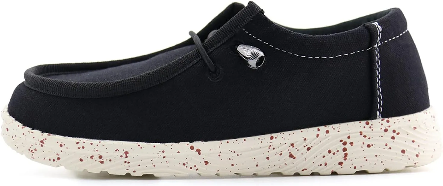 firelli Kids Loafers Boys Girls Canvas Walking Shoes School Shoes