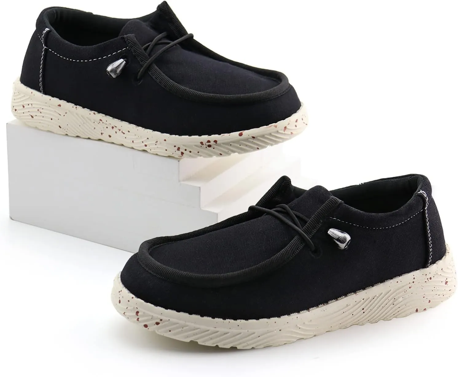 firelli Kids Loafers Boys Girls Canvas Walking Shoes School Shoes