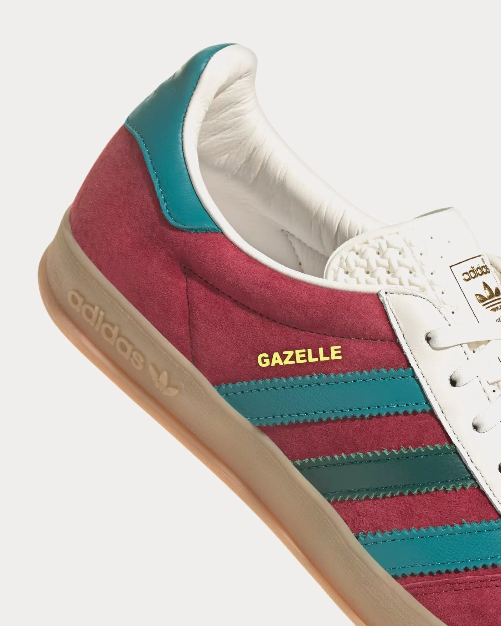 Gazelle Indoors Collegiate Burgundy / Arctic Fusion / Collegiate Green Low Top Sneakers