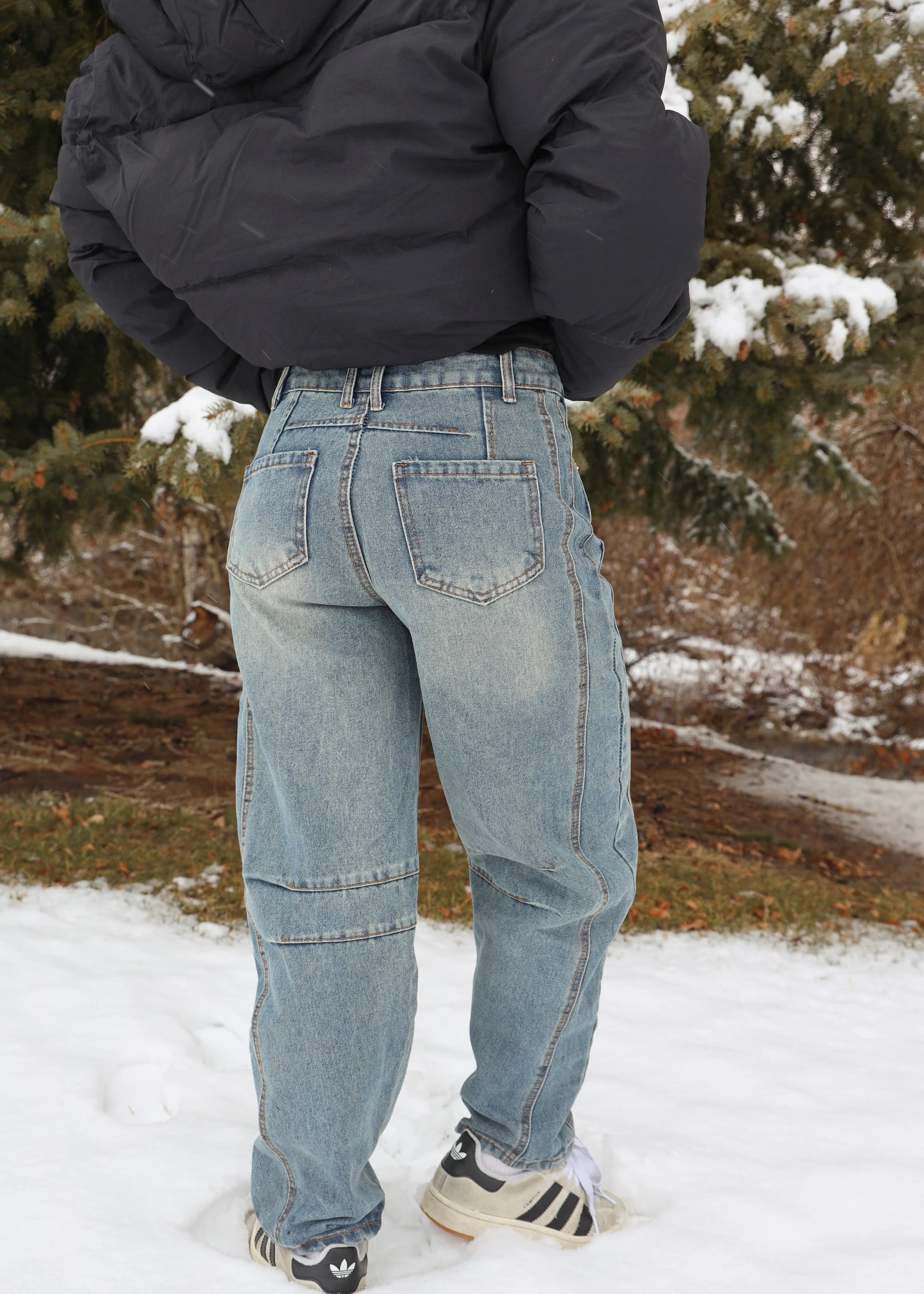 Gracie Barrel Low-Rise Jeans