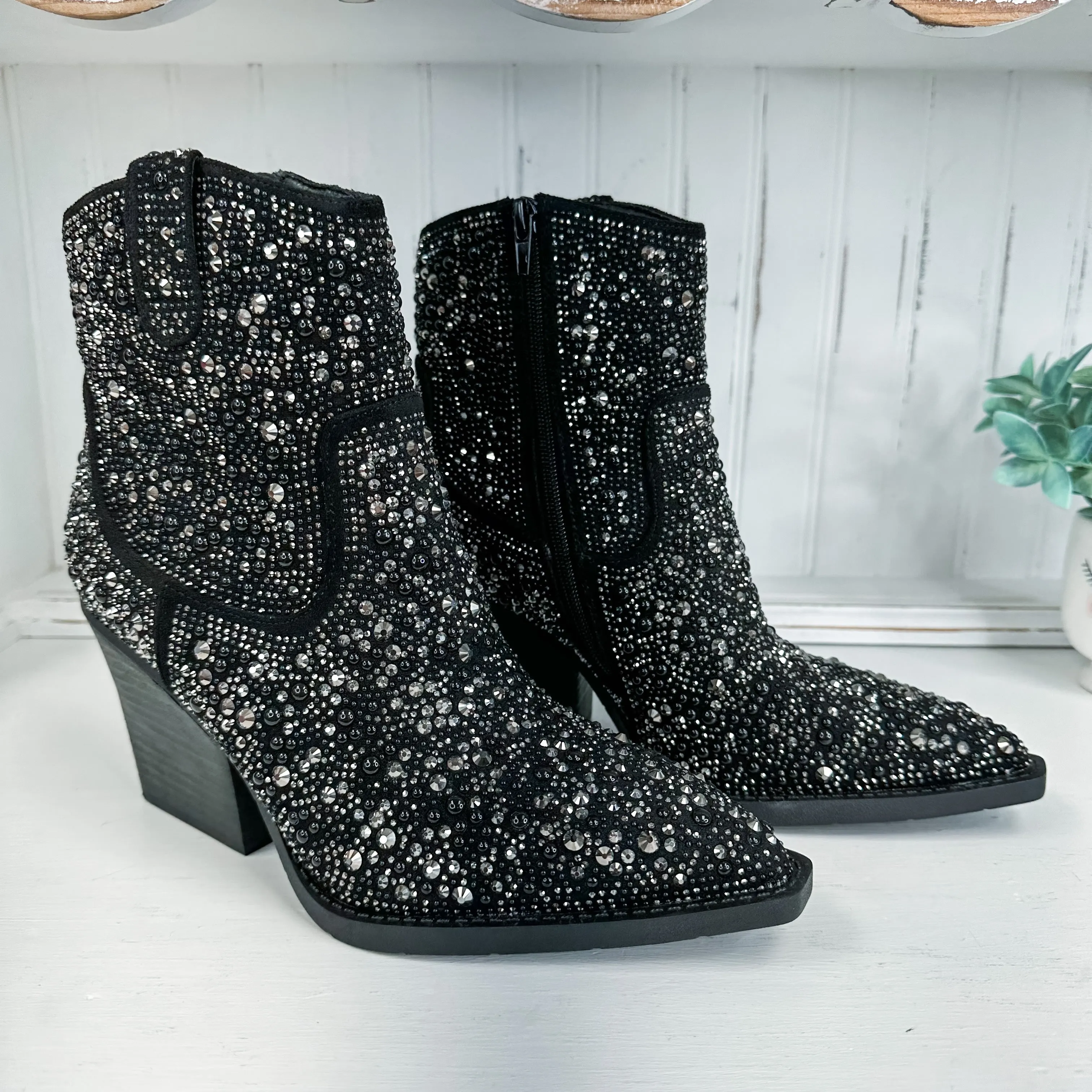 Kady Pearl Boot - Black