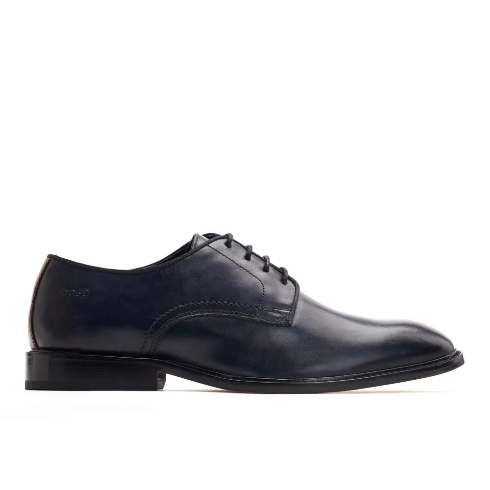 Keaton Lace-Up Shoe - Navy Washed