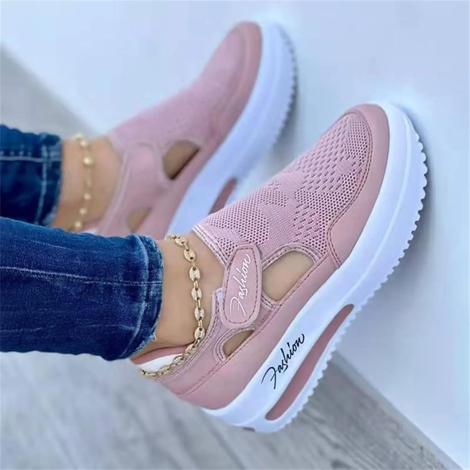 Ladmiple Shoes For Women Sneakers Slip Ons Canvas Shoes Fashion Comfortable Casual Summer Platform Walking Flats Loafers