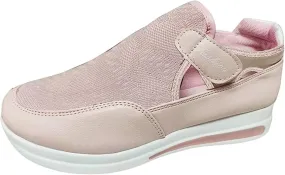 Ladmiple Shoes For Women Sneakers Slip Ons Canvas Shoes Fashion Comfortable Casual Summer Platform Walking Flats Loafers