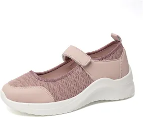 Ladmiple Sneakers For Women Walking Shoes Comfortable Lace ups Casual Summer Fashion Slip On Platform Flats Loafers