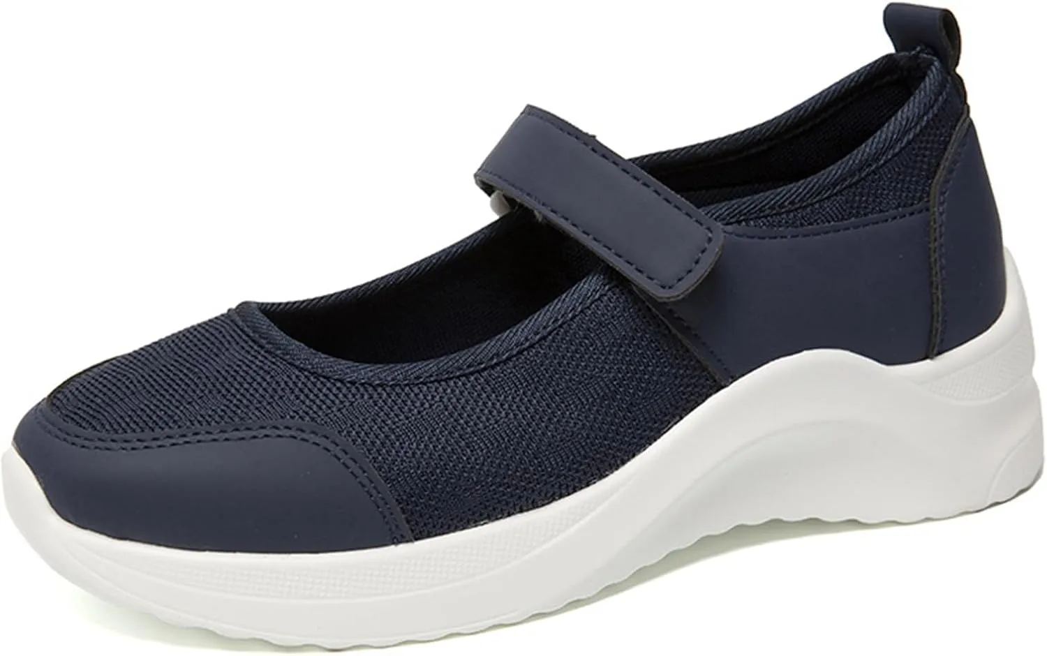 Ladmiple Sneakers For Women Walking Shoes Comfortable Lace ups Casual Summer Fashion Slip On Platform Flats Loafers
