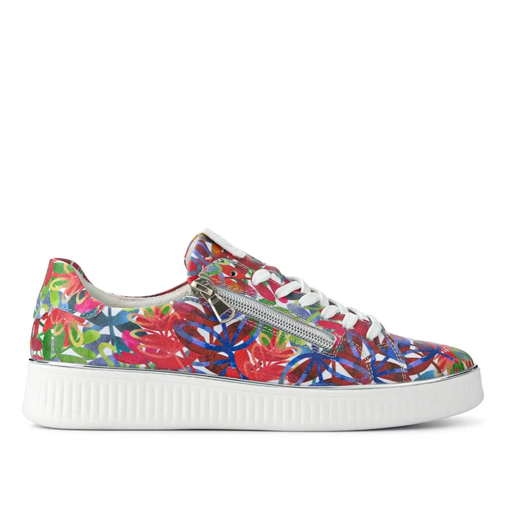 Leather Lace-Up Trainers - DRS41505 / 326 859