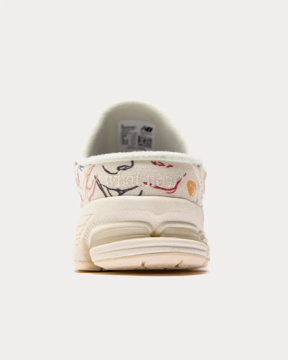 M2002RM1 Angora Mule Slip Ons
