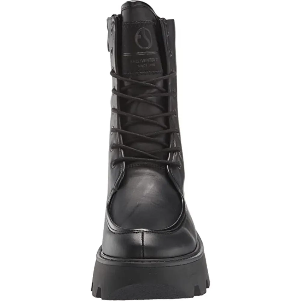 Margey2 Black Leather Water Resistant Franco Sarto Boots