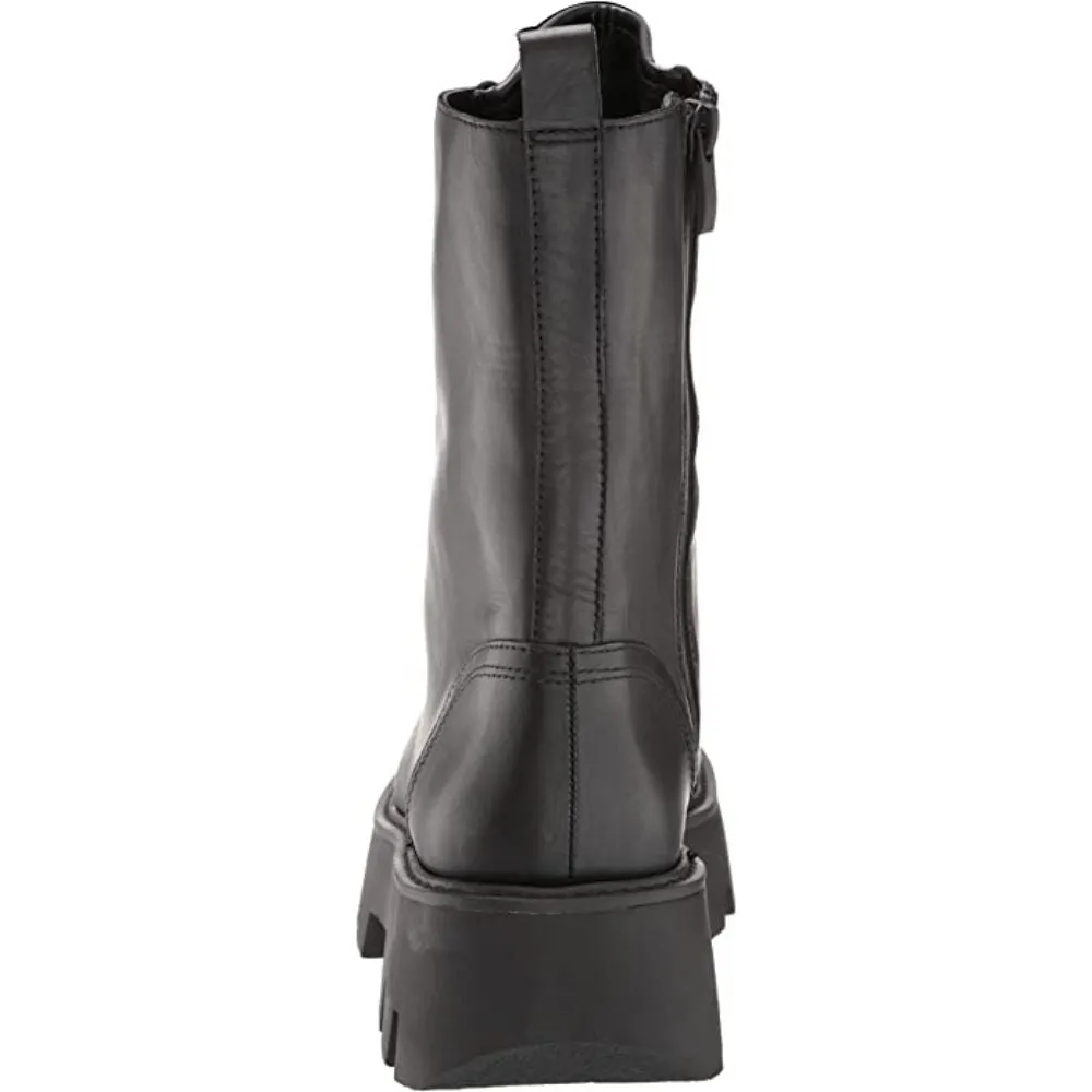 Margey2 Black Leather Water Resistant Franco Sarto Boots