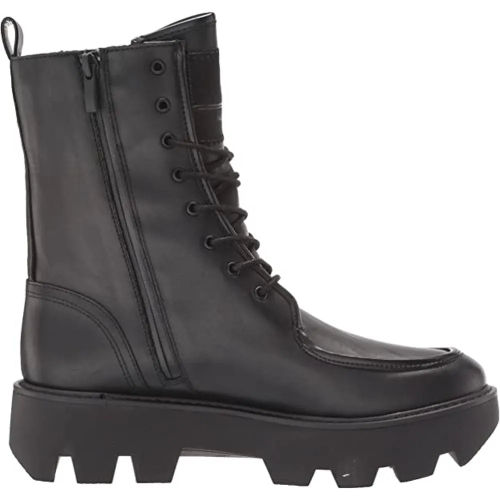 Margey2 Black Leather Water Resistant Franco Sarto Boots