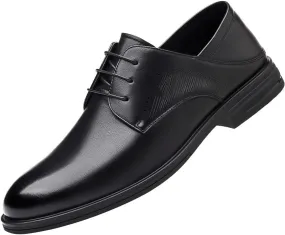 Men's Classic Lace-up Oxford Shoes Patent Leather Retro Comfortable Business Dress Shoes Men Prom Wedding Business Office Dress Shoes
