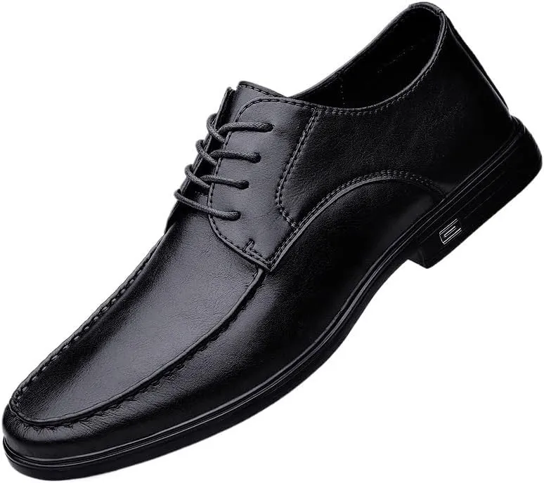 Men's Dress Shoes Casual Classic Lace-up Oxford Shoes Business Formal Tuxedo Shoes for Men