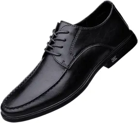 Men's Dress Shoes Casual Classic Lace-up Oxford Shoes Business Formal Tuxedo Shoes for Men