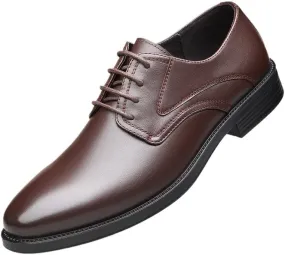 Men's Dress Shoes Classic Lace-up Formal Oxfords Shoes Patent Leather Formal Business Oxford Shoes
