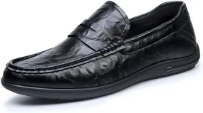 Men's Dress Shoes Mens Breathable Business Classic Oxfords Shoes Lightweight Comfortable Loafers Shoes for Men(7)