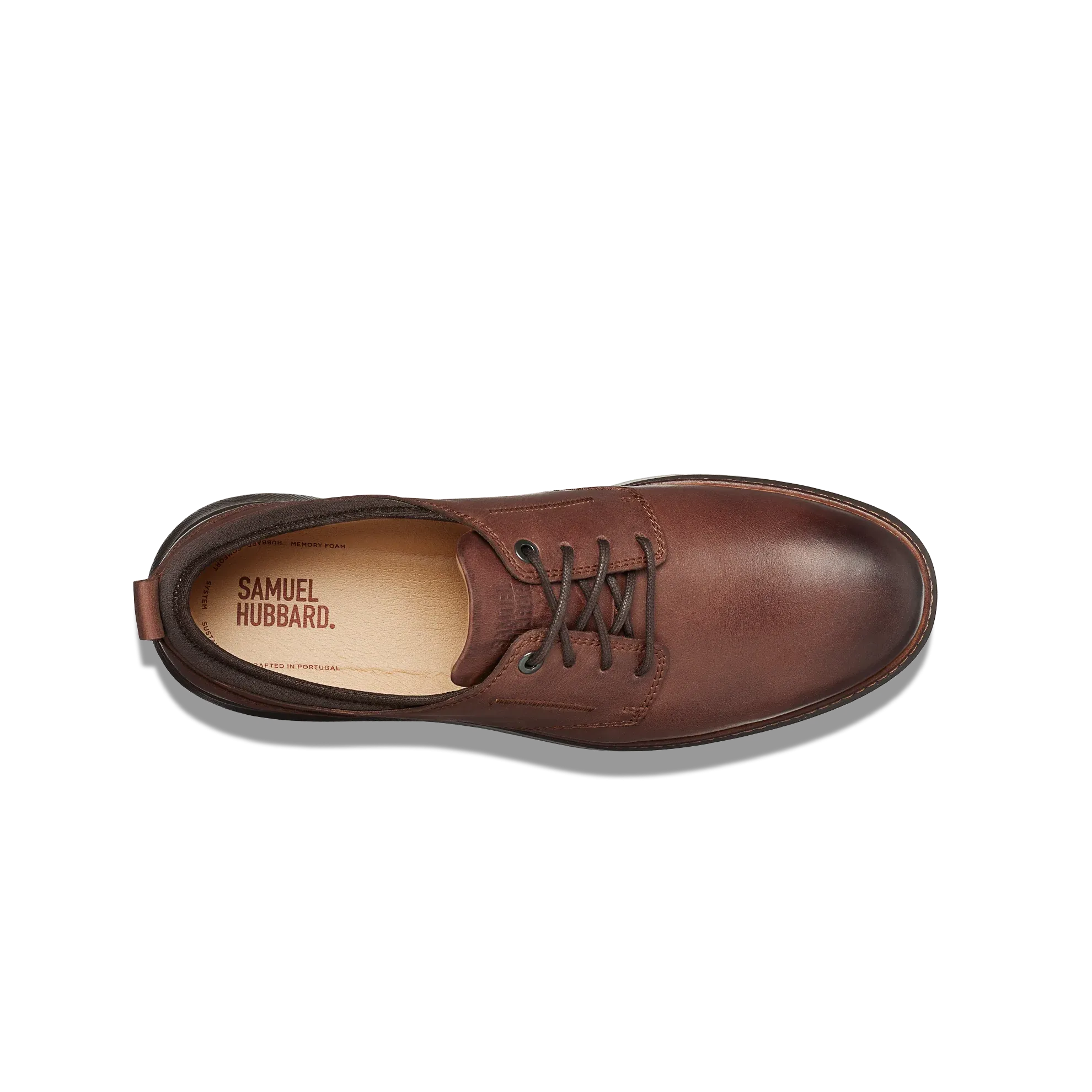 Men's Rafael Lace Up-Chestnut Leather | Samuel Hubbard