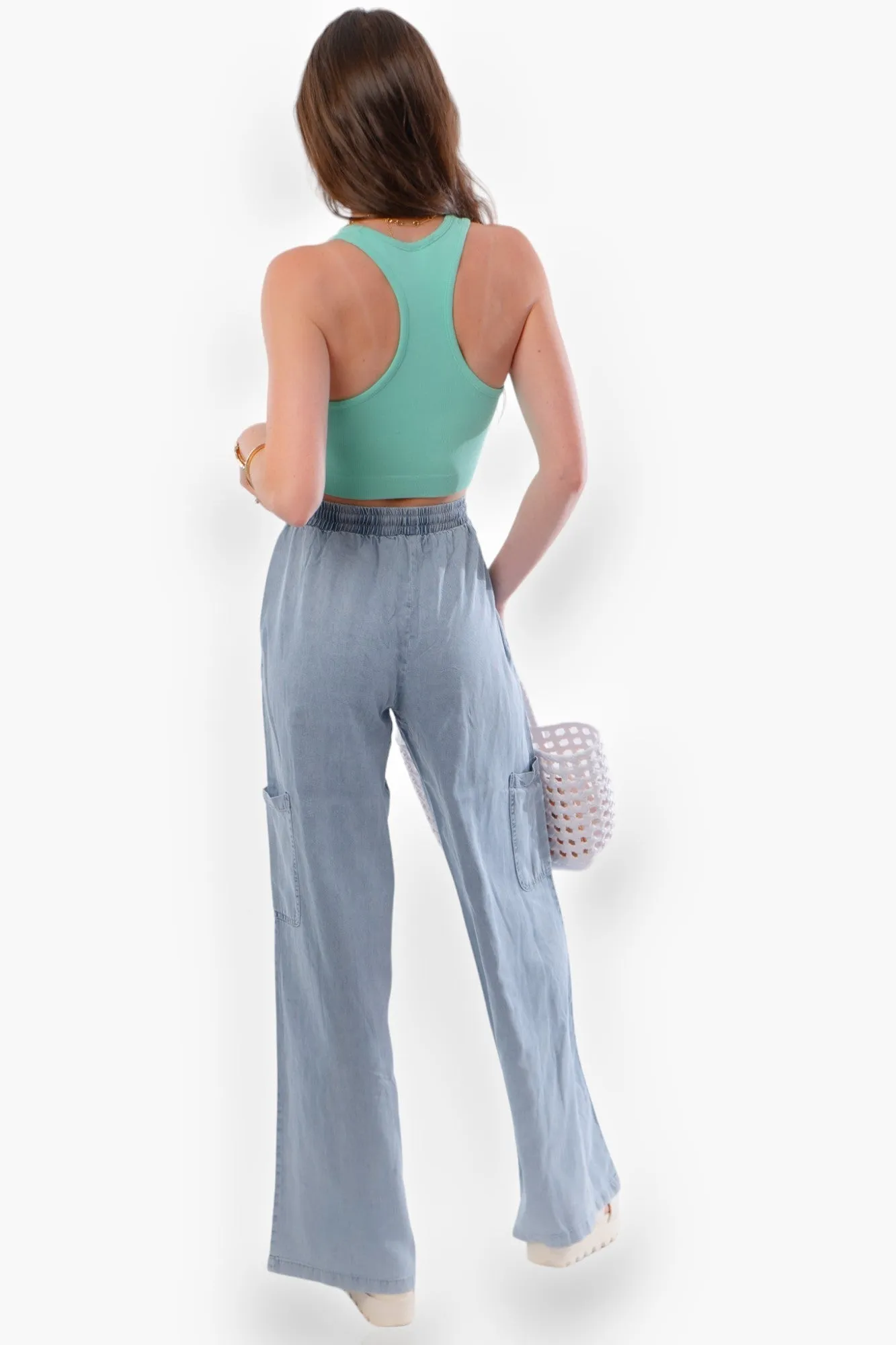 Mint As Can Be Thick Strap Brami Tank