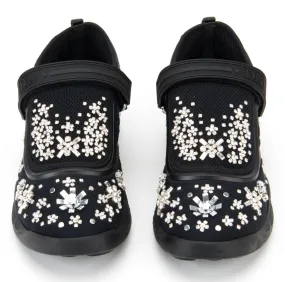 Noir Fusion Strap Sneakers