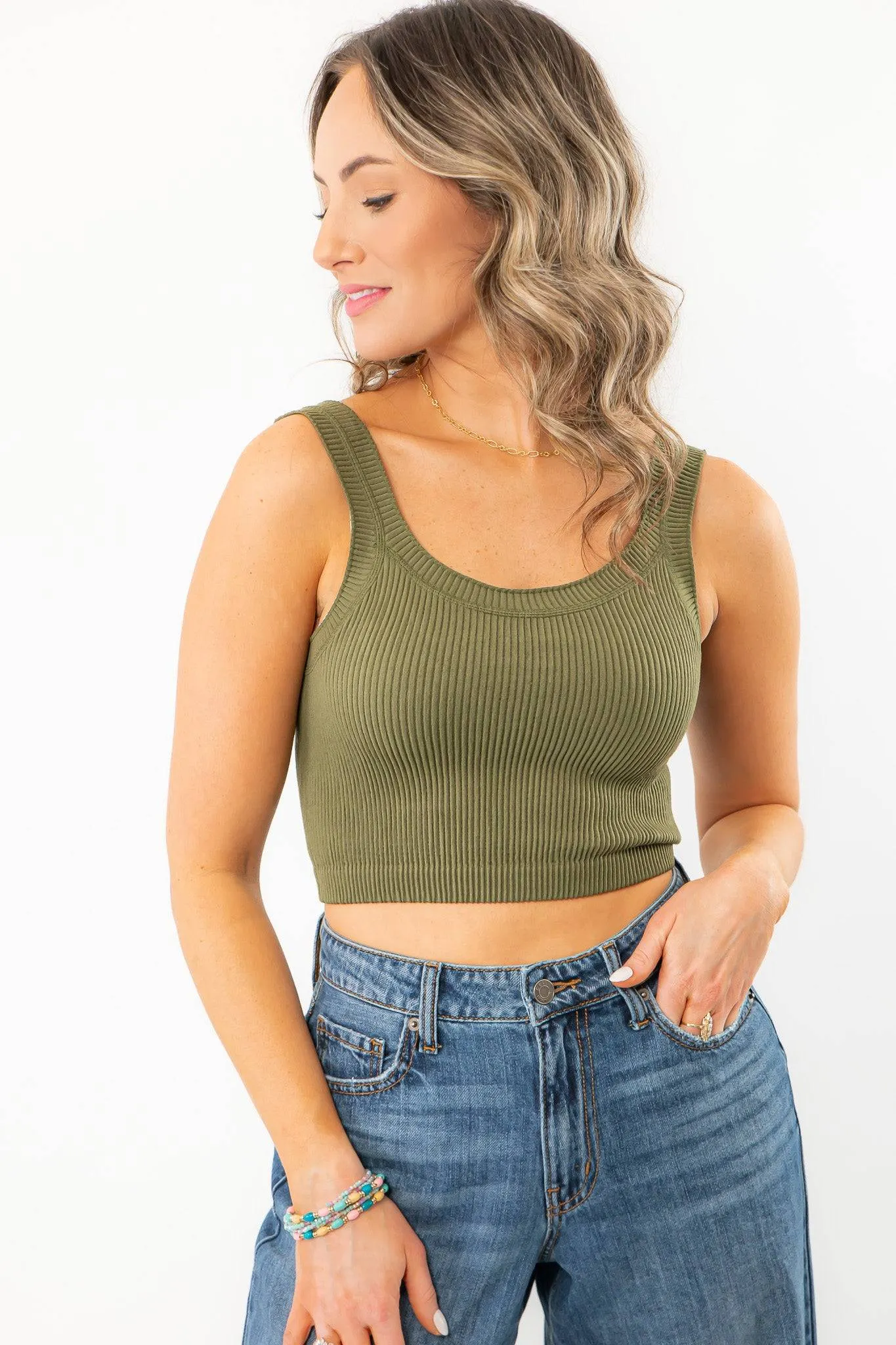 Olive Seamless Brami
