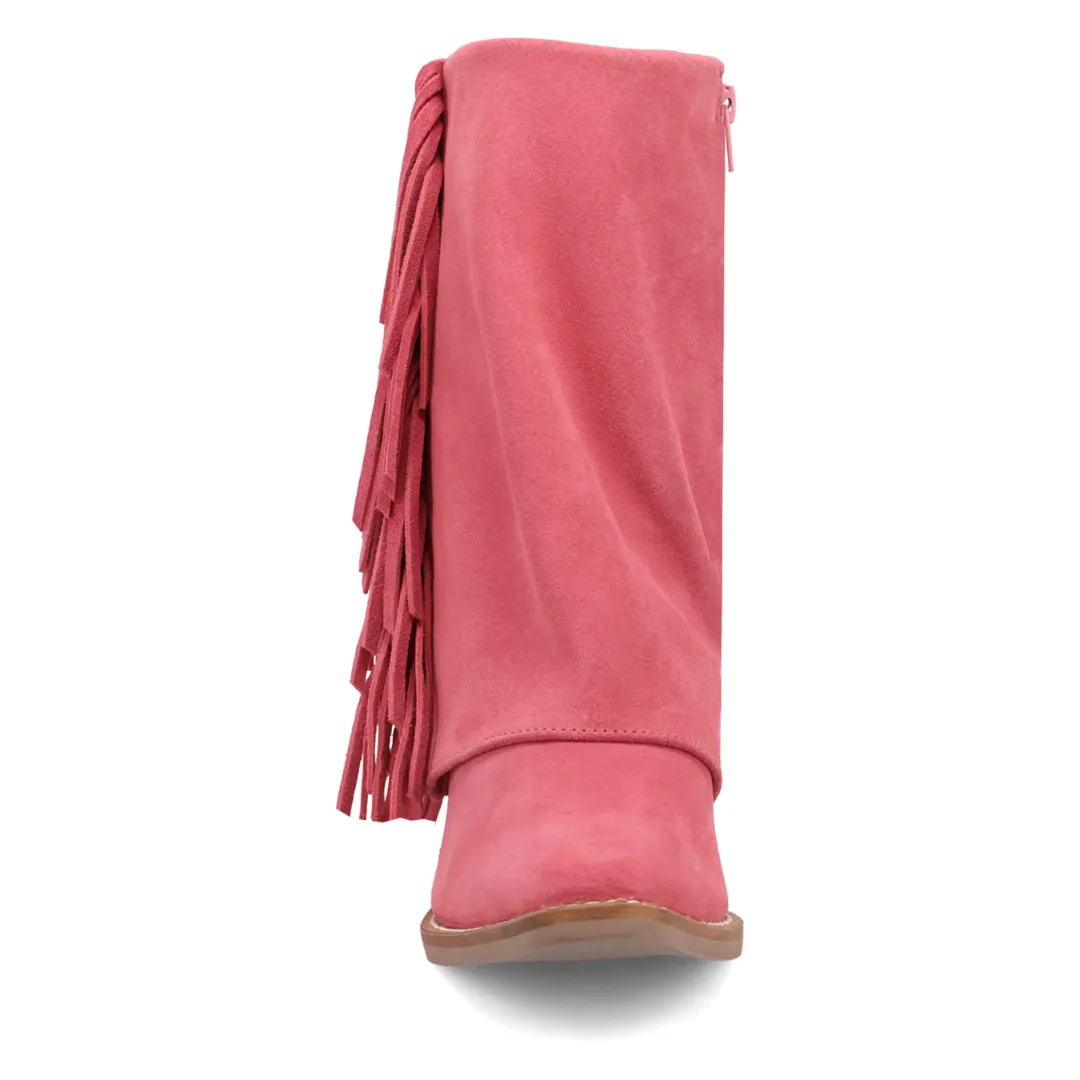 Online Exclusive | Dingo | Marlie Leather Bootie in Pink **PREORDER