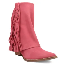 Online Exclusive | Dingo | Marlie Leather Bootie in Pink **PREORDER