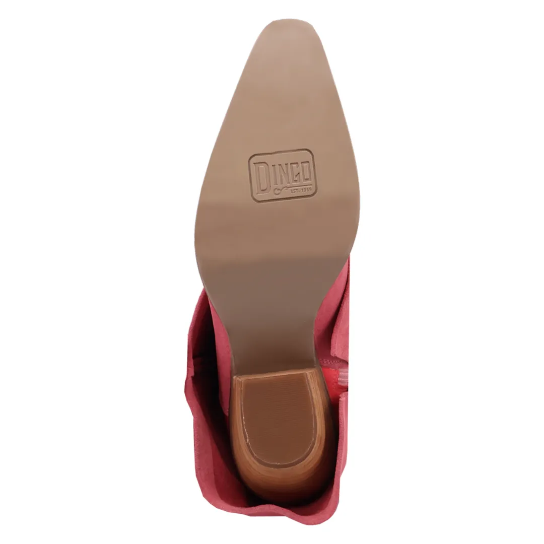 Online Exclusive | Dingo | Marlie Leather Bootie in Pink **PREORDER