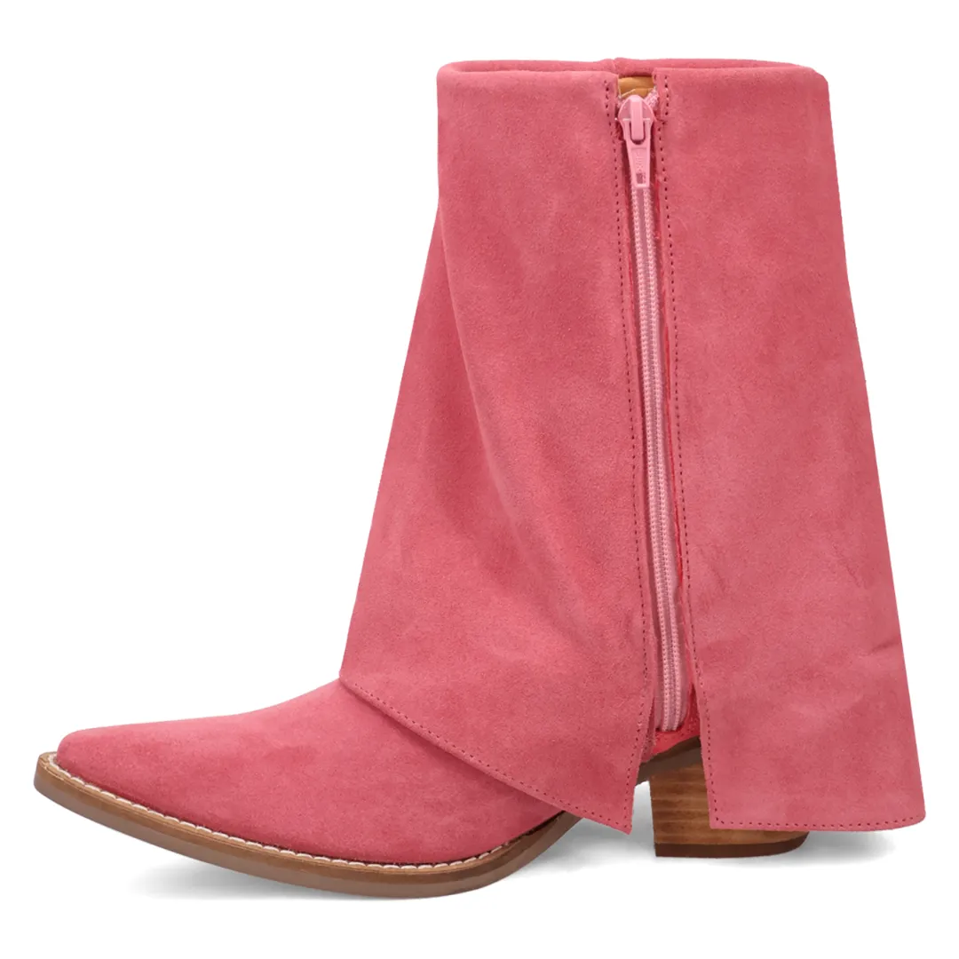 Online Exclusive | Dingo | Marlie Leather Bootie in Pink **PREORDER