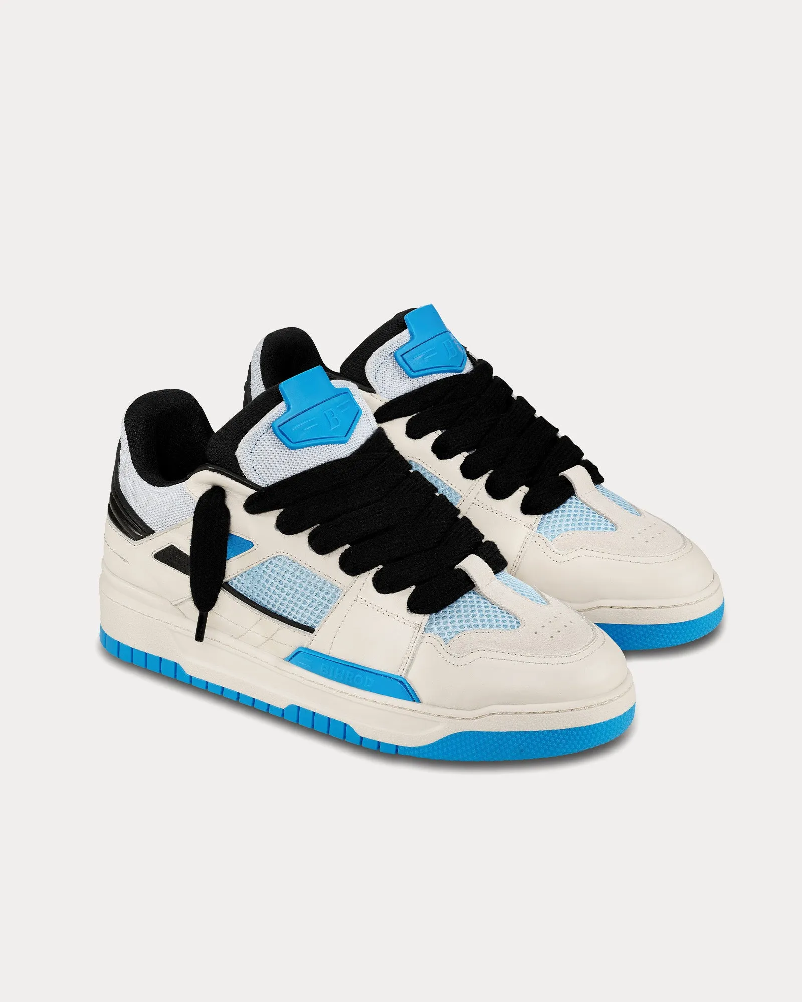 Persy Beige / Azure Blue Low Top Sneakers
